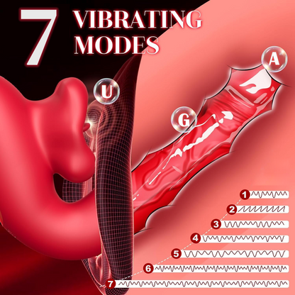 💥 New on sale 2025 💞 7 vibrations and 5 swing modes - G-spot vibrator