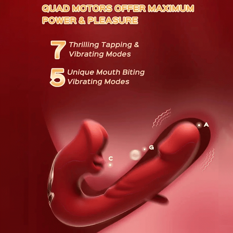 💥 New on sale 2025 💞 7 vibrations and 5 swing modes - G-spot vibrator